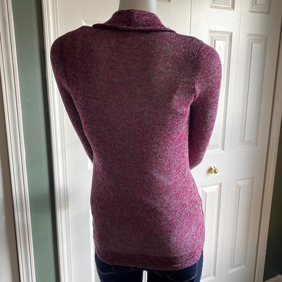 Open Front Sweater with Pockets - Picture 7 of 7